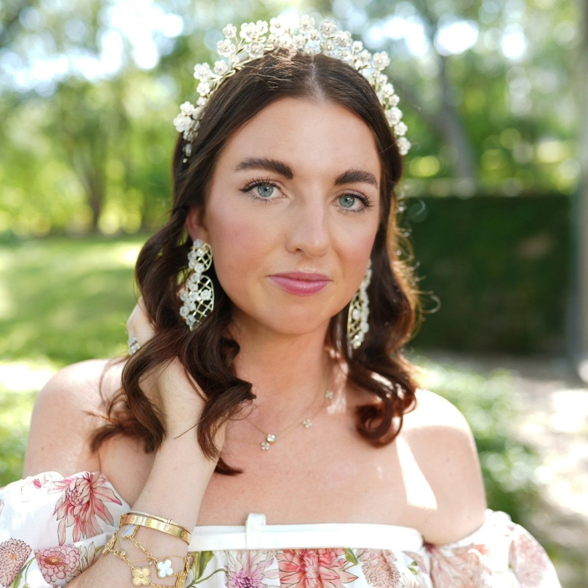 Mother of Pearl Chinoiserie Crown – The Well Appointed House