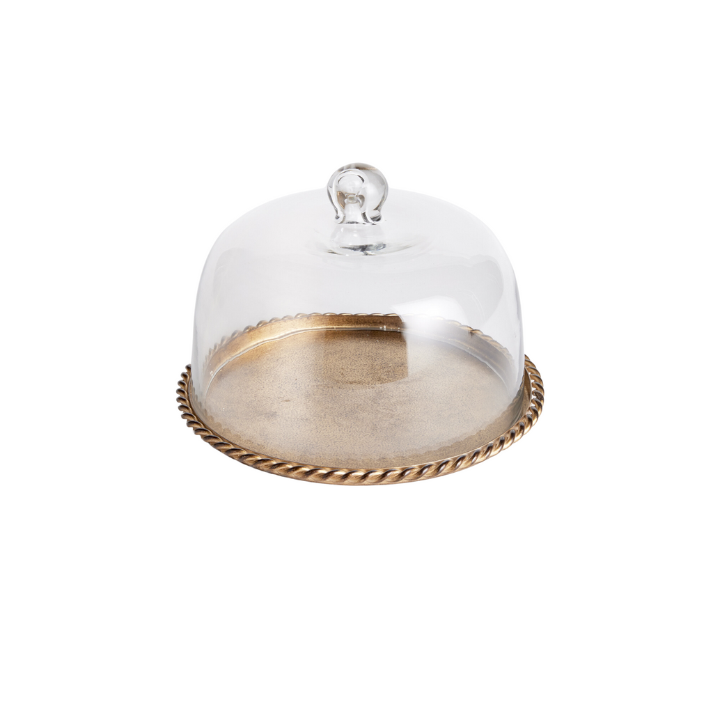 Small Braiden Tray With Cloche - The Well Appointed House