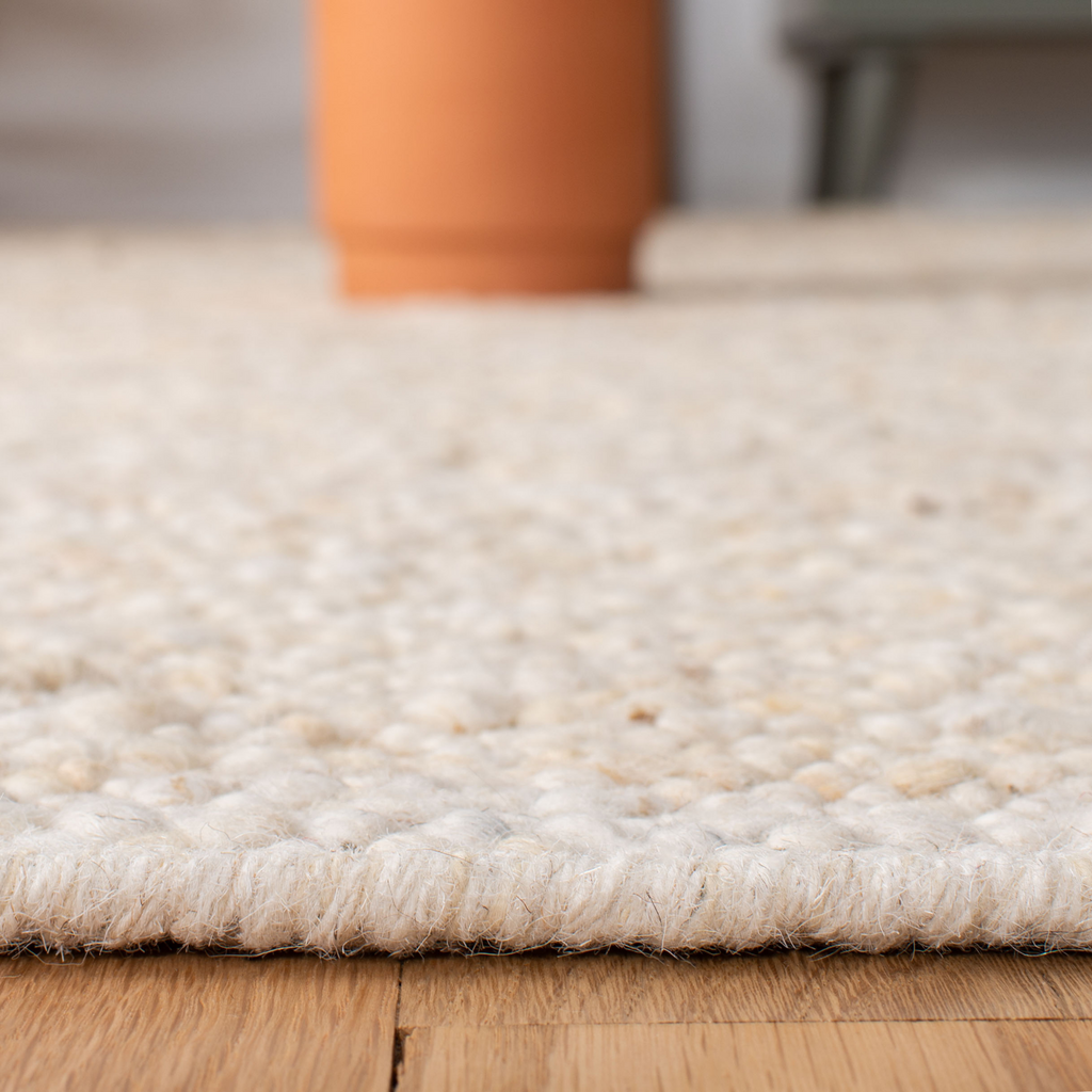 Natural Ivory Hand Loomed Area Rug - The Well Appointed House