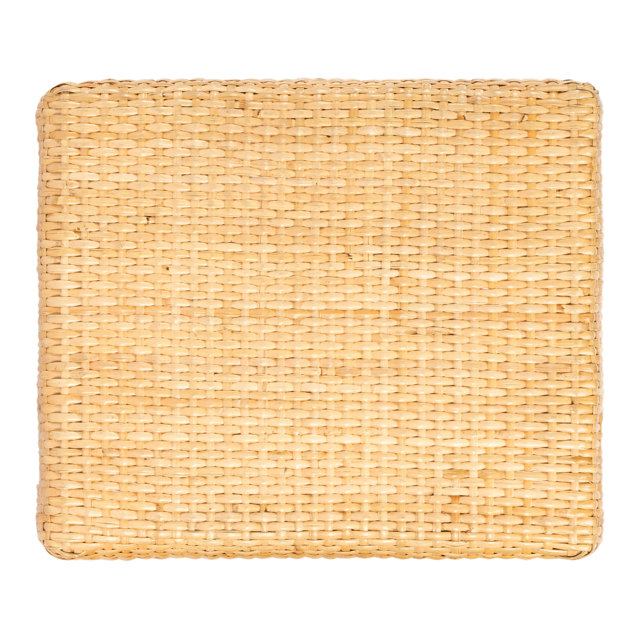 Natural Rattan Frame Rectangular Counter Stool – The Well Appointed House