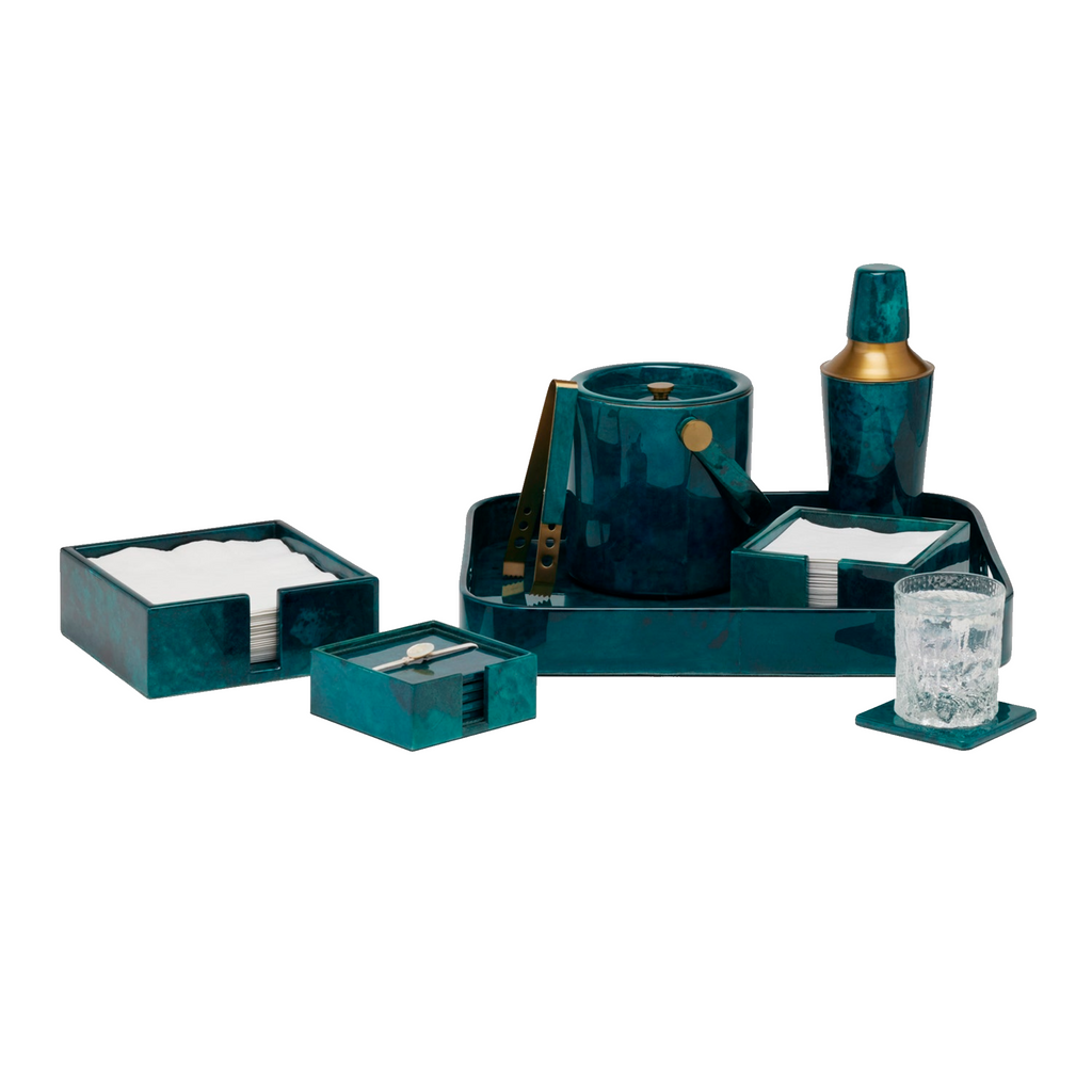 Nelson Blue Gloss Bar Collection - The Well Appointed House