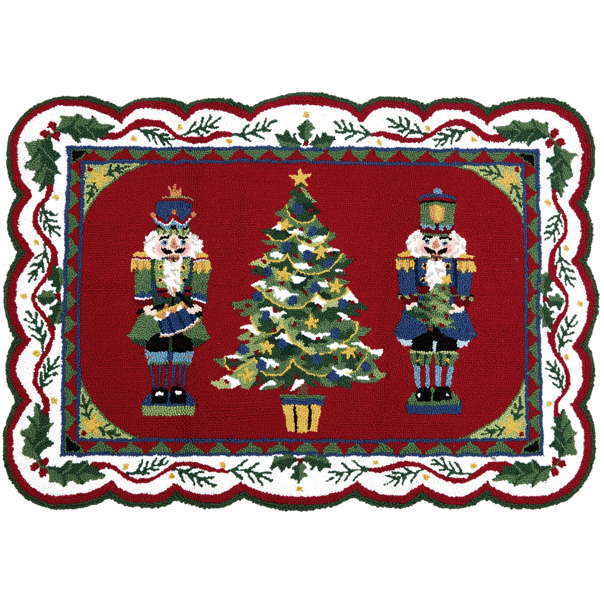 Nutcracker Tree Hook Rug – The Well Appointed House
