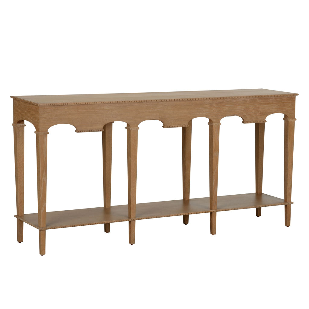 Oslo Console Table in Oak - The Well Appointed House