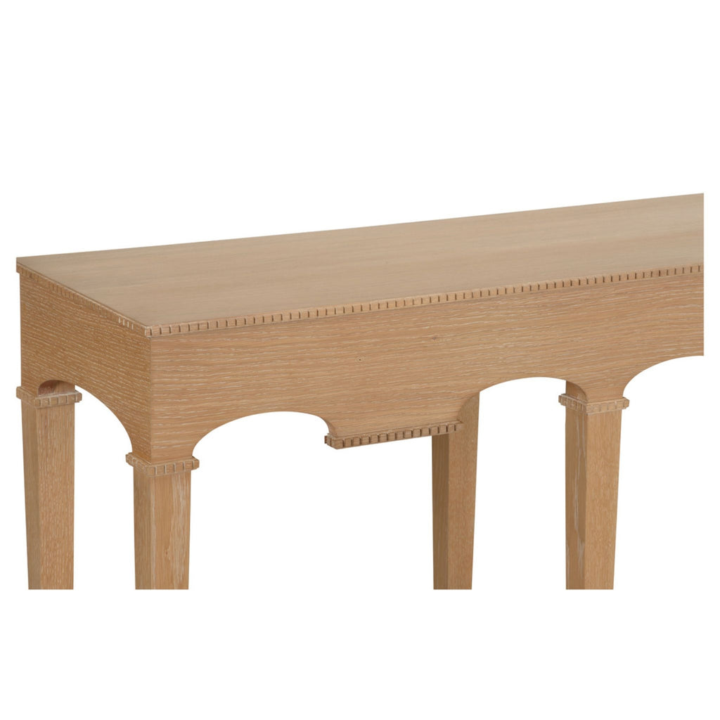 Oslo Console Table in Oak - The Well Appointed House