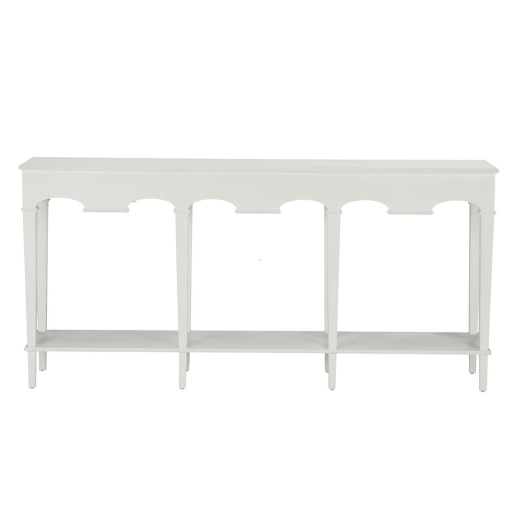 Oslo Console Table in White - The Well Appointed House