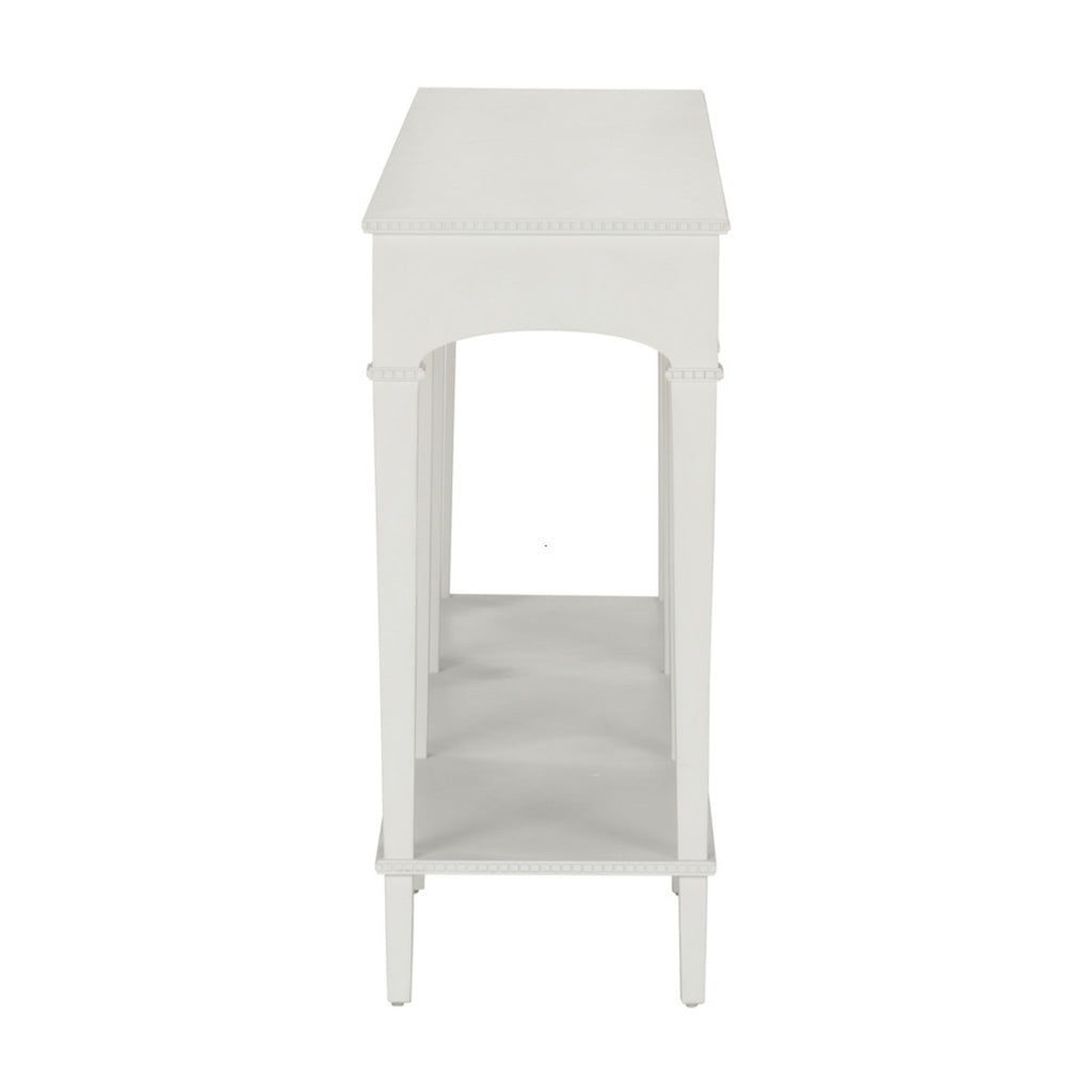 Oslo Console Table in White - The Well Appointed House