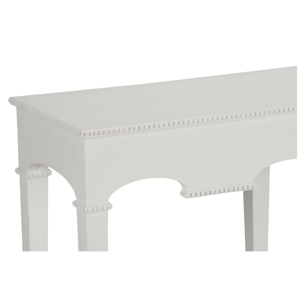 Oslo Console Table in White - The Well Appointed House