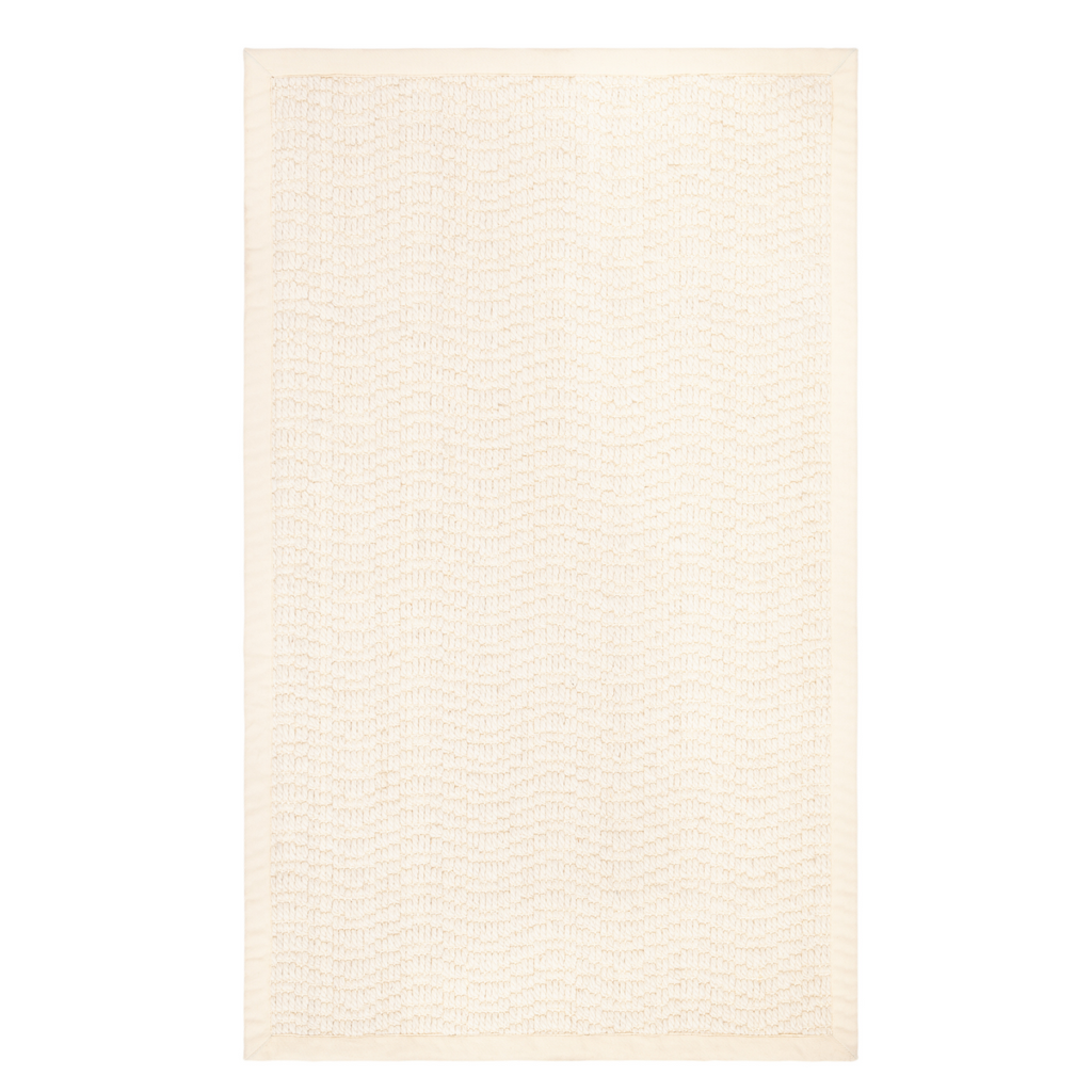 Ivory Sisal & Wool Area Rug - The Well Appointed House