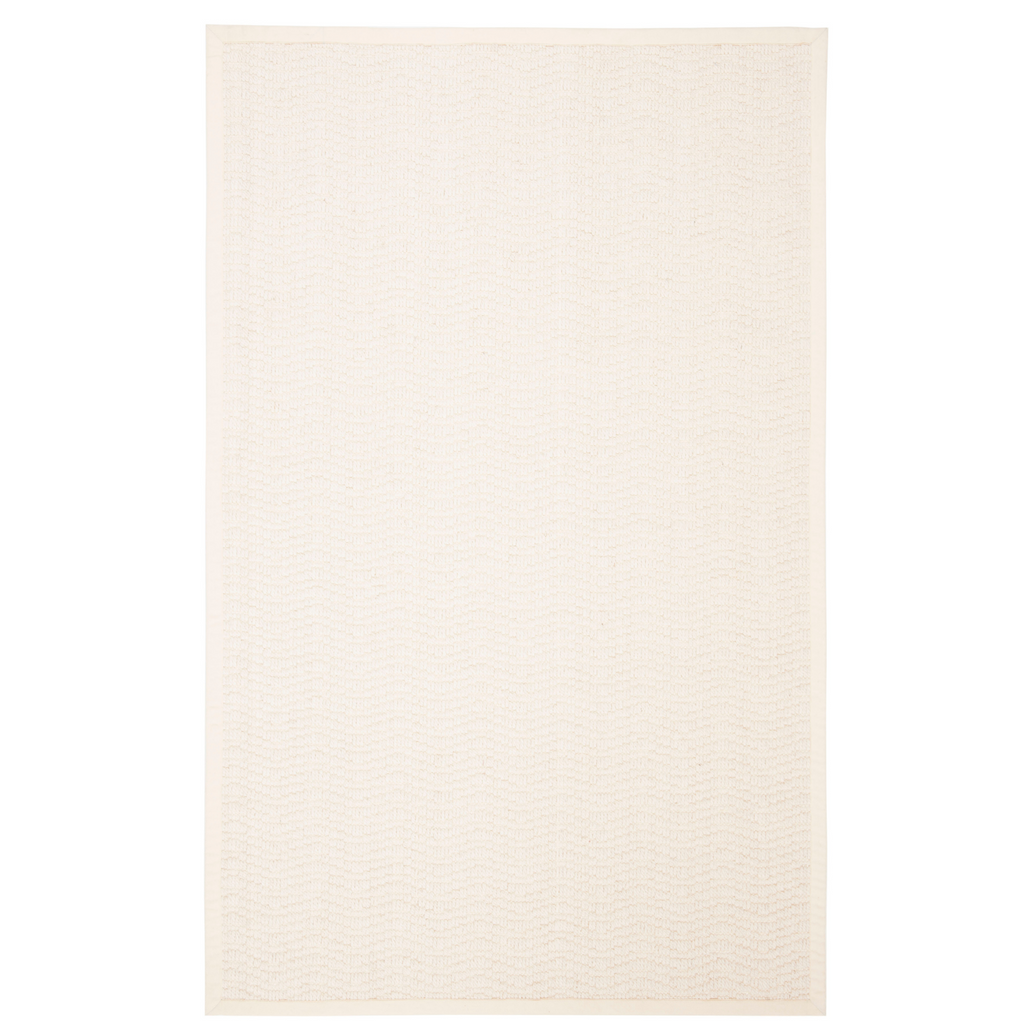 Ivory Sisal & Wool Area Rug - The Well Appointed House