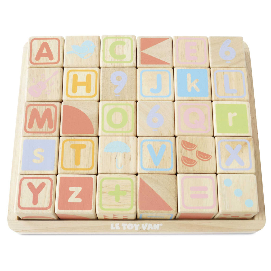ABC Wooden Blocks - The Well Appointed House