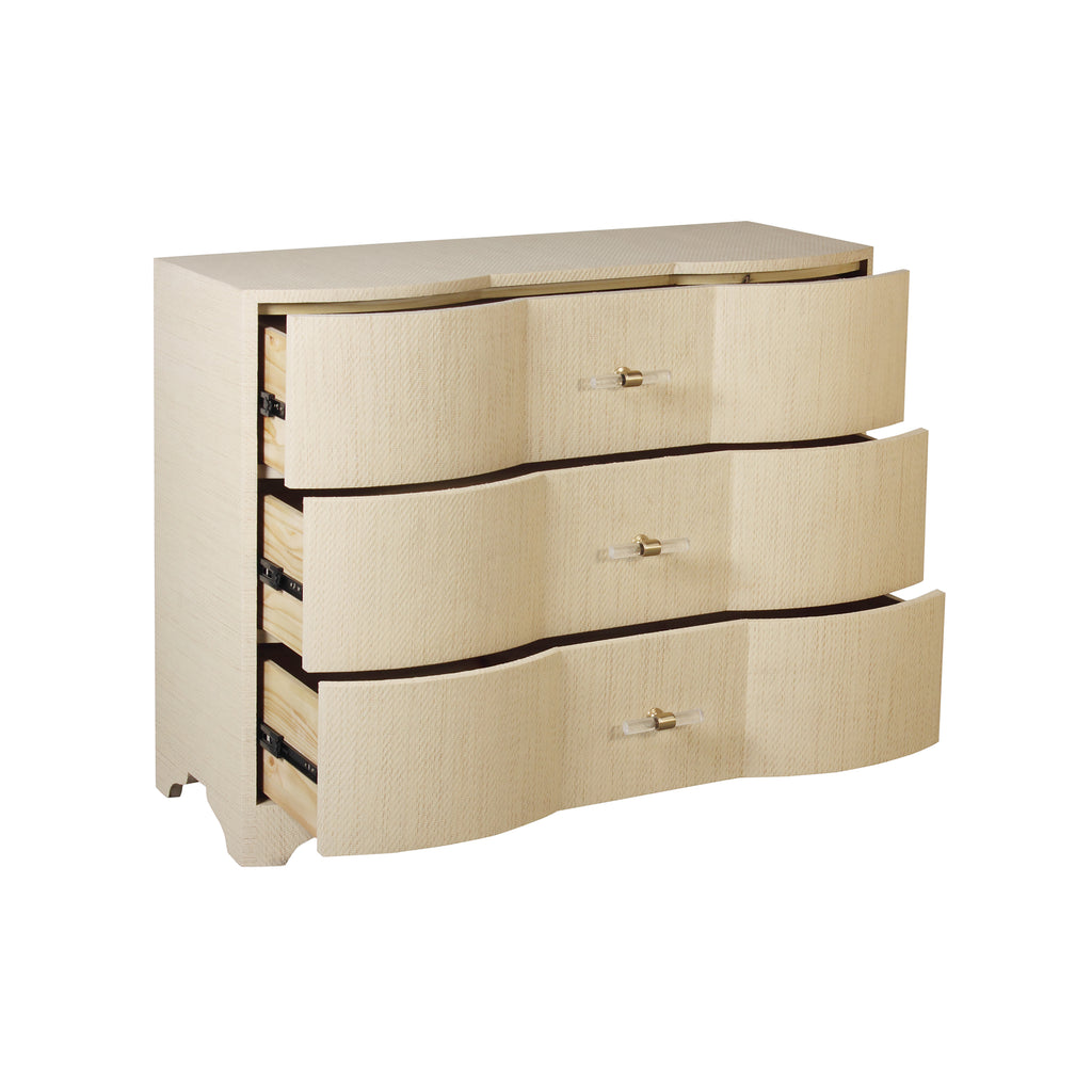 Plymouth Three Drawer Chest in Natural - Nightstands & Chests - The Well Appointed House