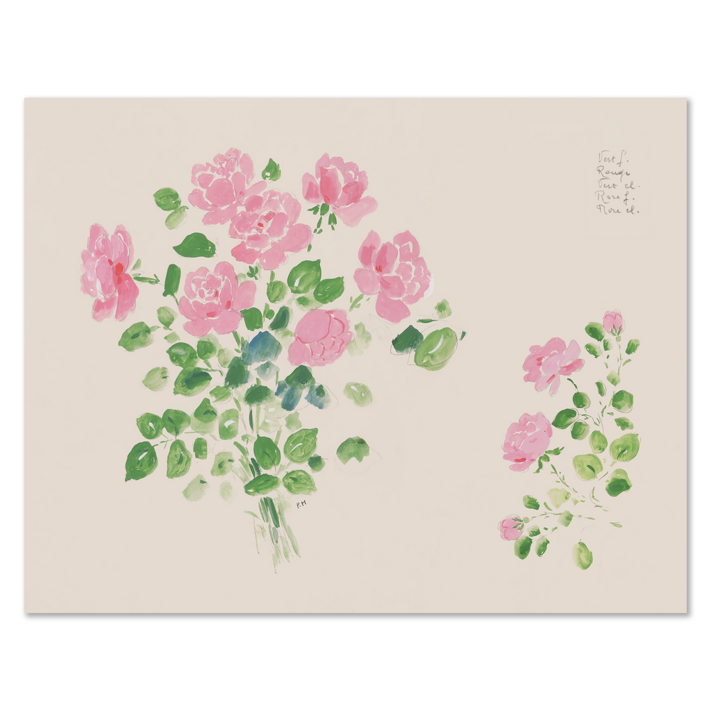 Paule Marrot, Rose Bouquet (Print Only)- The Well Appointed House