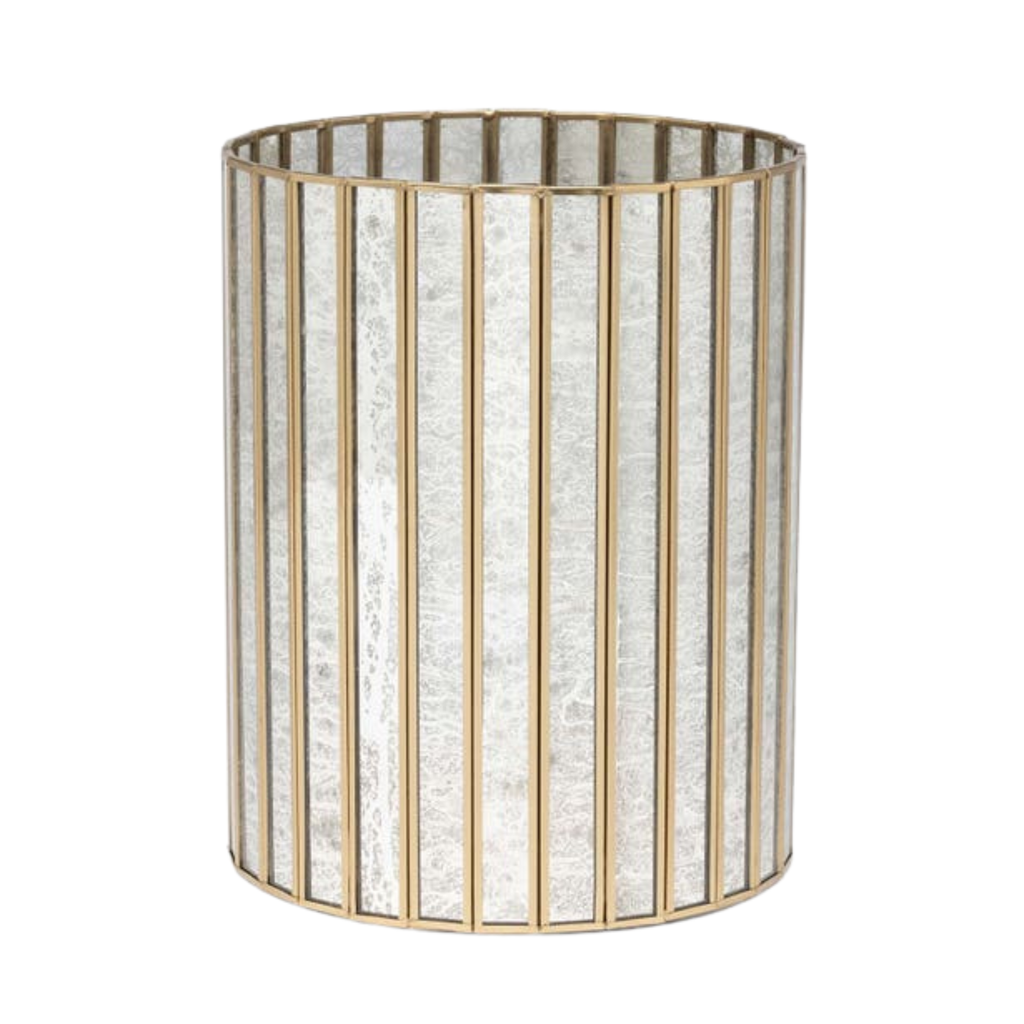 Grevena Round Wastebasket - The Well Appointed House