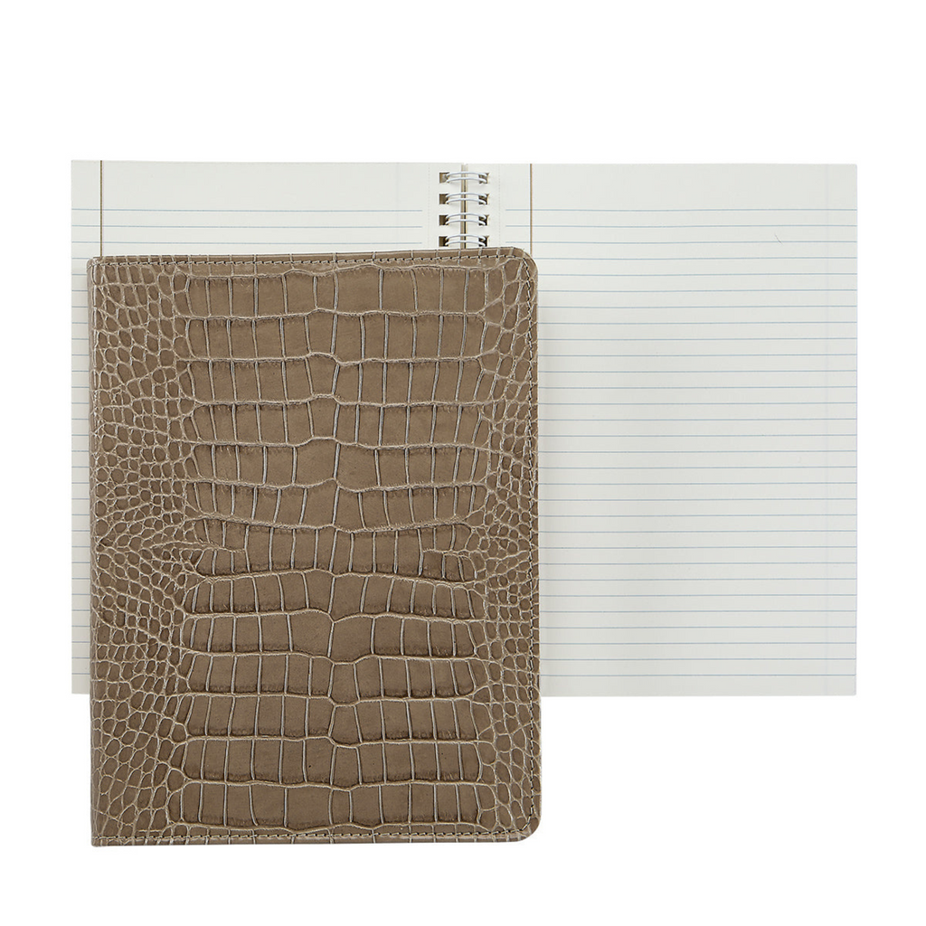 Personalize Embossed Croc Leather 9
