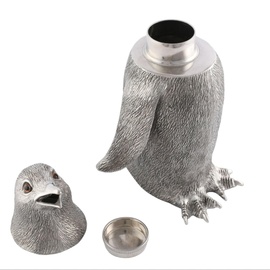 Pewter Penguin Shaker - The Well Appointed House