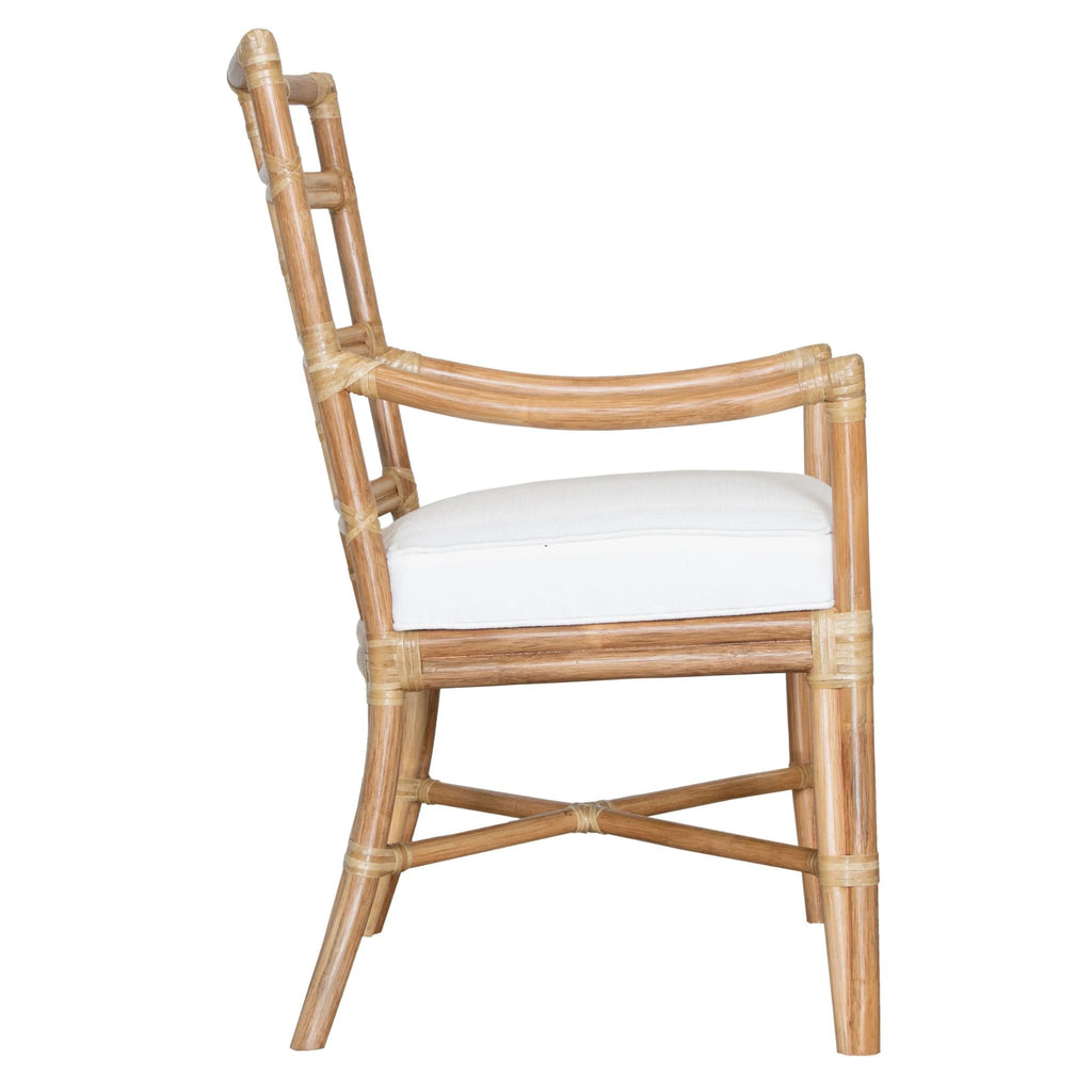 Seville Armchair in Natural -  The Well Appointed House