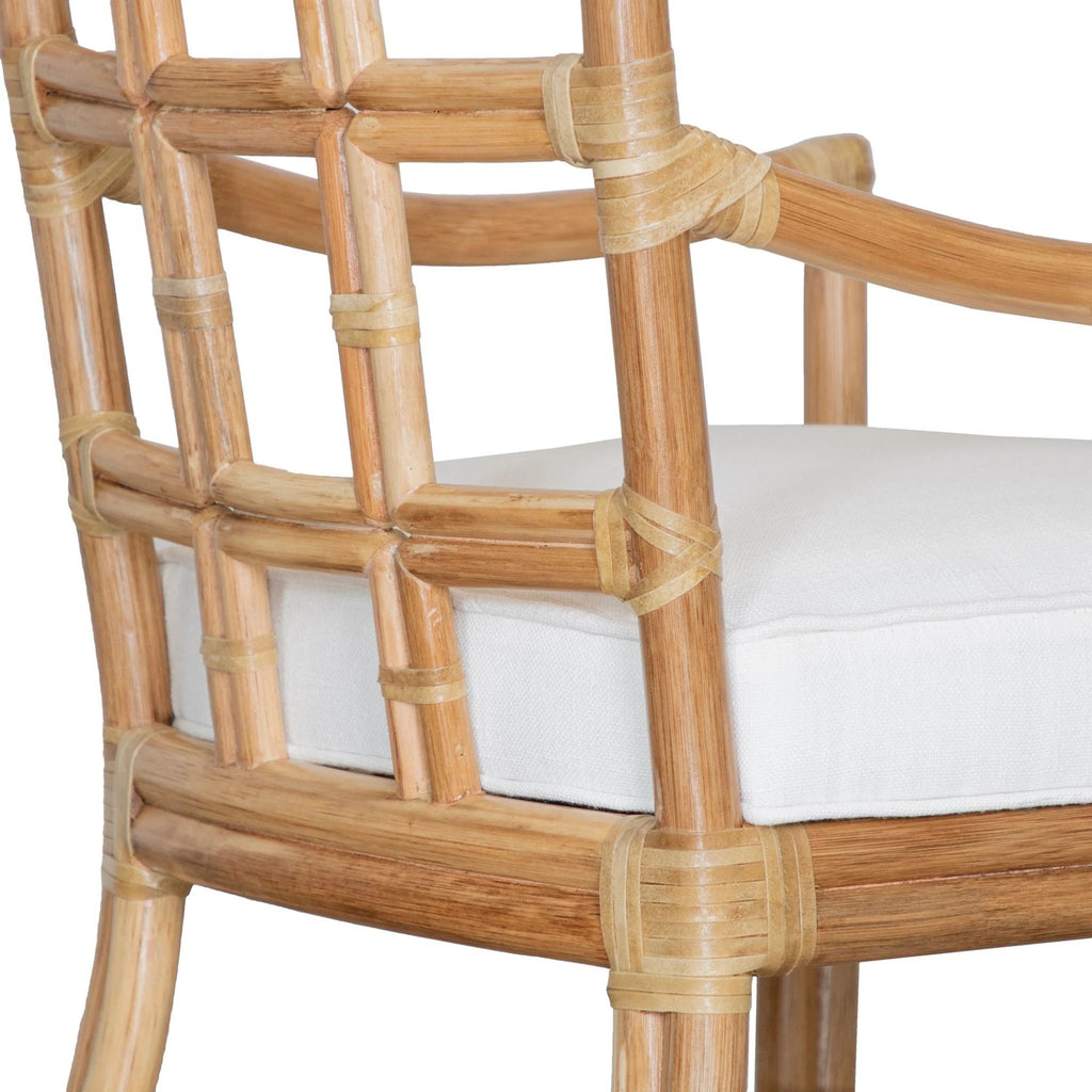 Seville Armchair in Natural -  The Well Appointed House