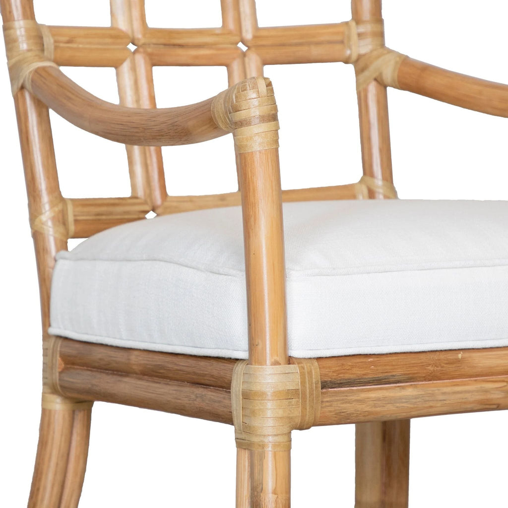 Seville Armchair in Natural -  The Well Appointed House