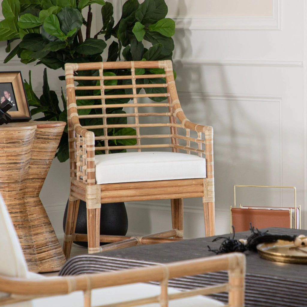 Luna Armchair in Natural -  The Well Appointed House