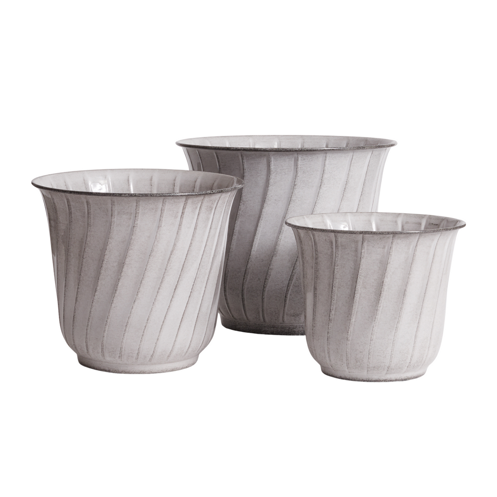 Set of 3 Leilani Pots - The Well Appointed House