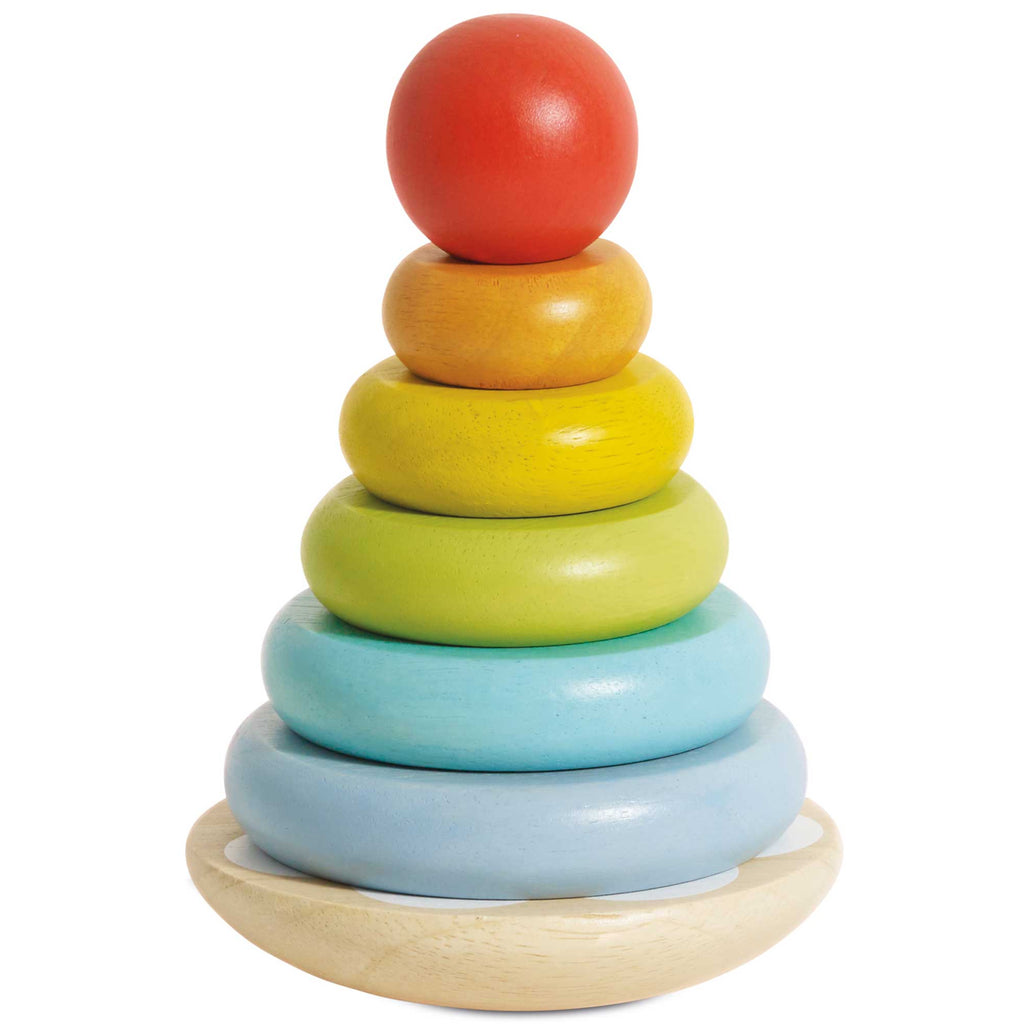 Rainbow Stacking Tower - The Well Appointed House 