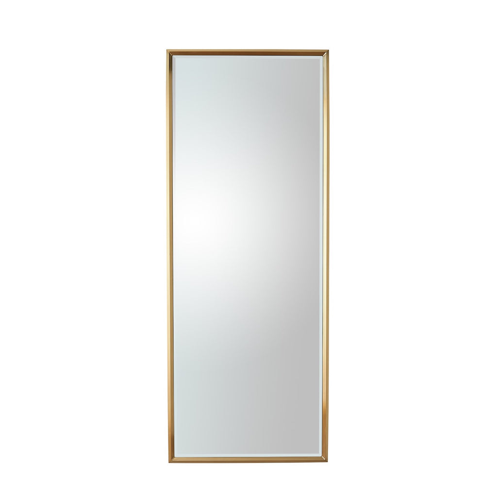 Brass Reeves Floor Mirror - The Well Appointed House