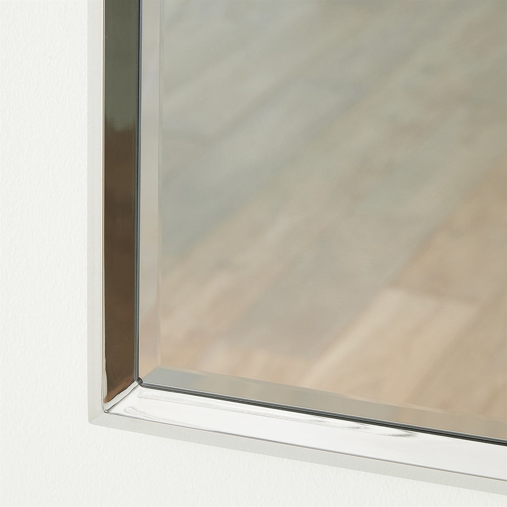 Nickel Reeves Mirror - The Well Appointed House