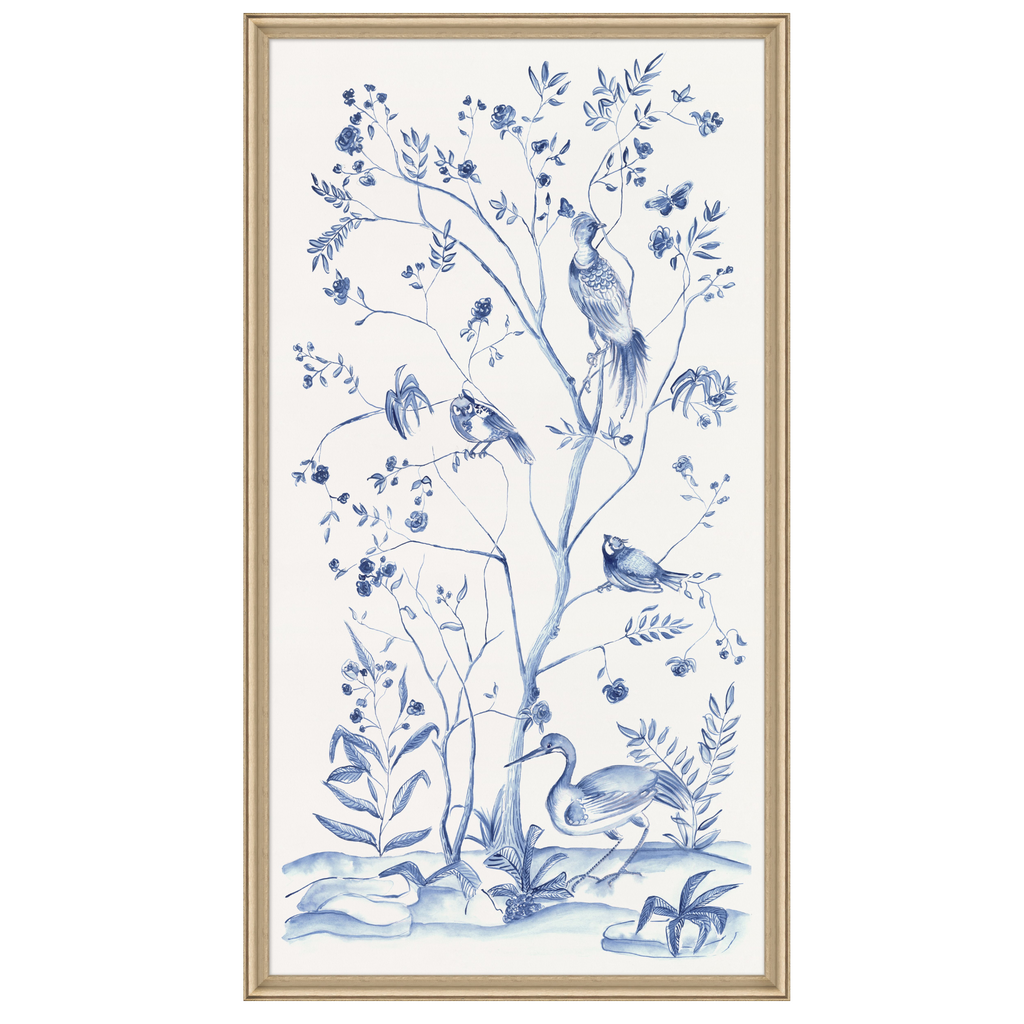 Regal Chinoiserie 3 Framed Wall Art - The Well Appointed House