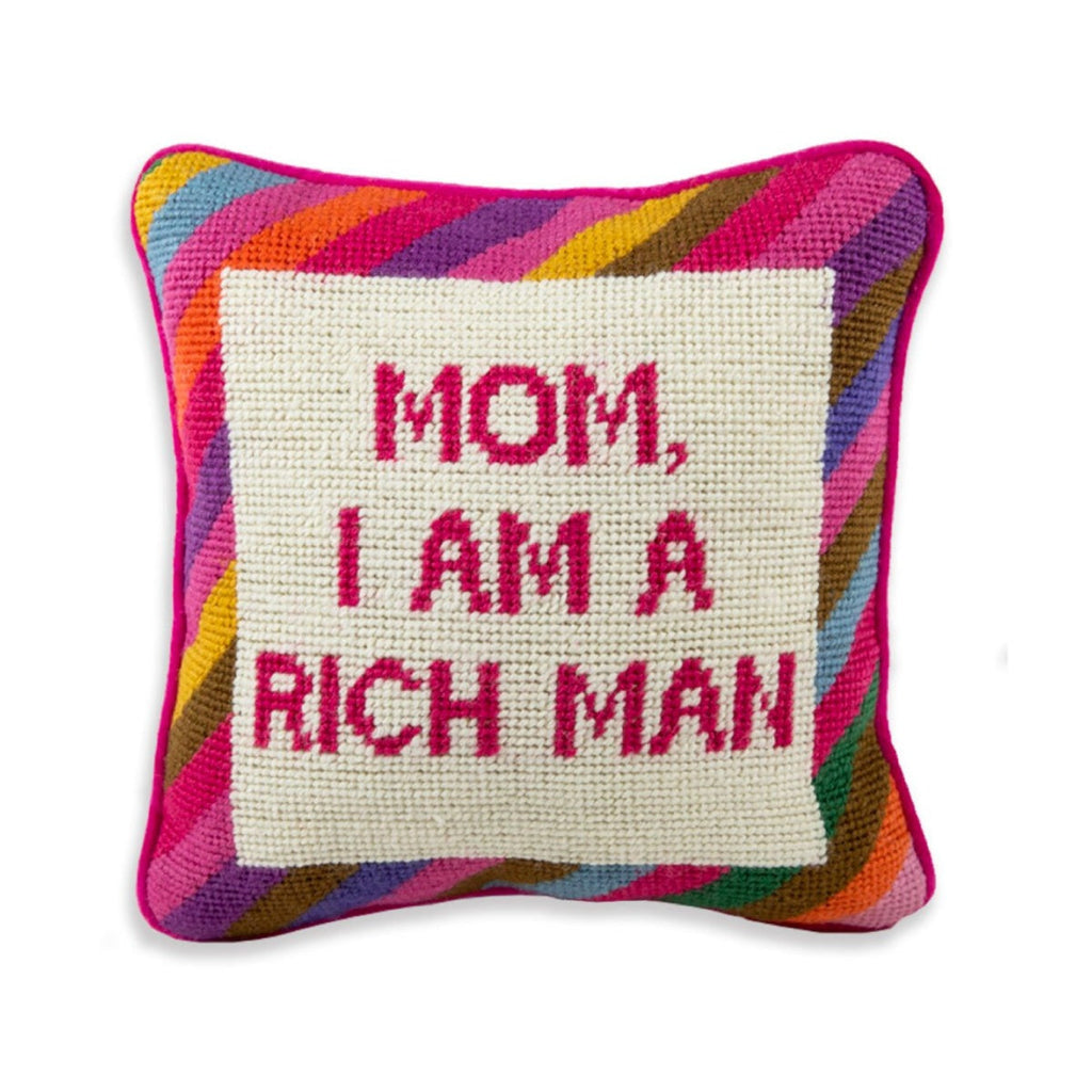Cher Knows Best Needlepoint Pillow - The Well Appointed House