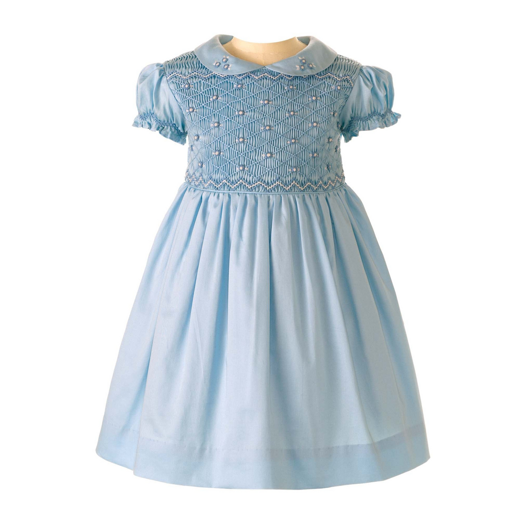 Rose Smocked Dress & Bloomers - The Well Appointed House