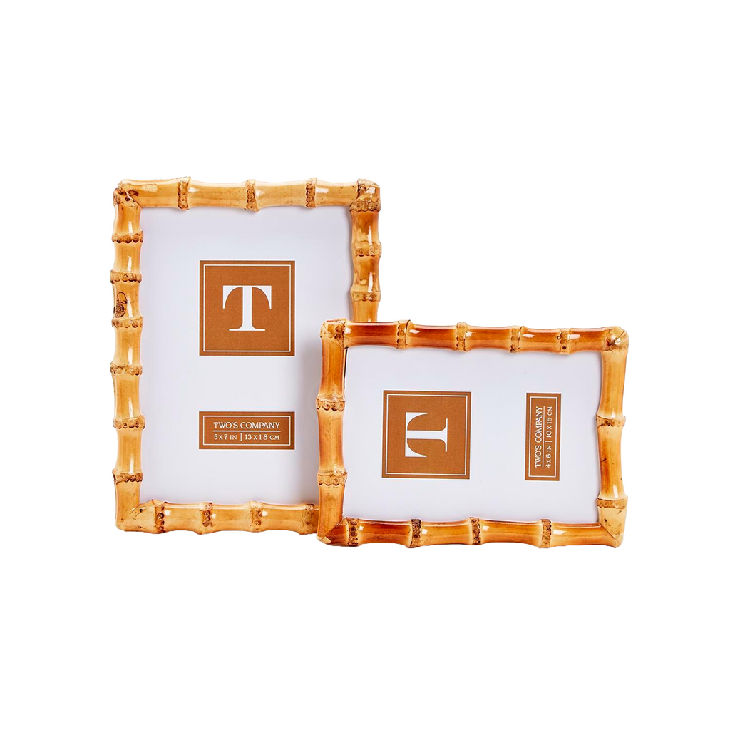S2 Blonde Bamboo Photo Frame - The Well Appointed House