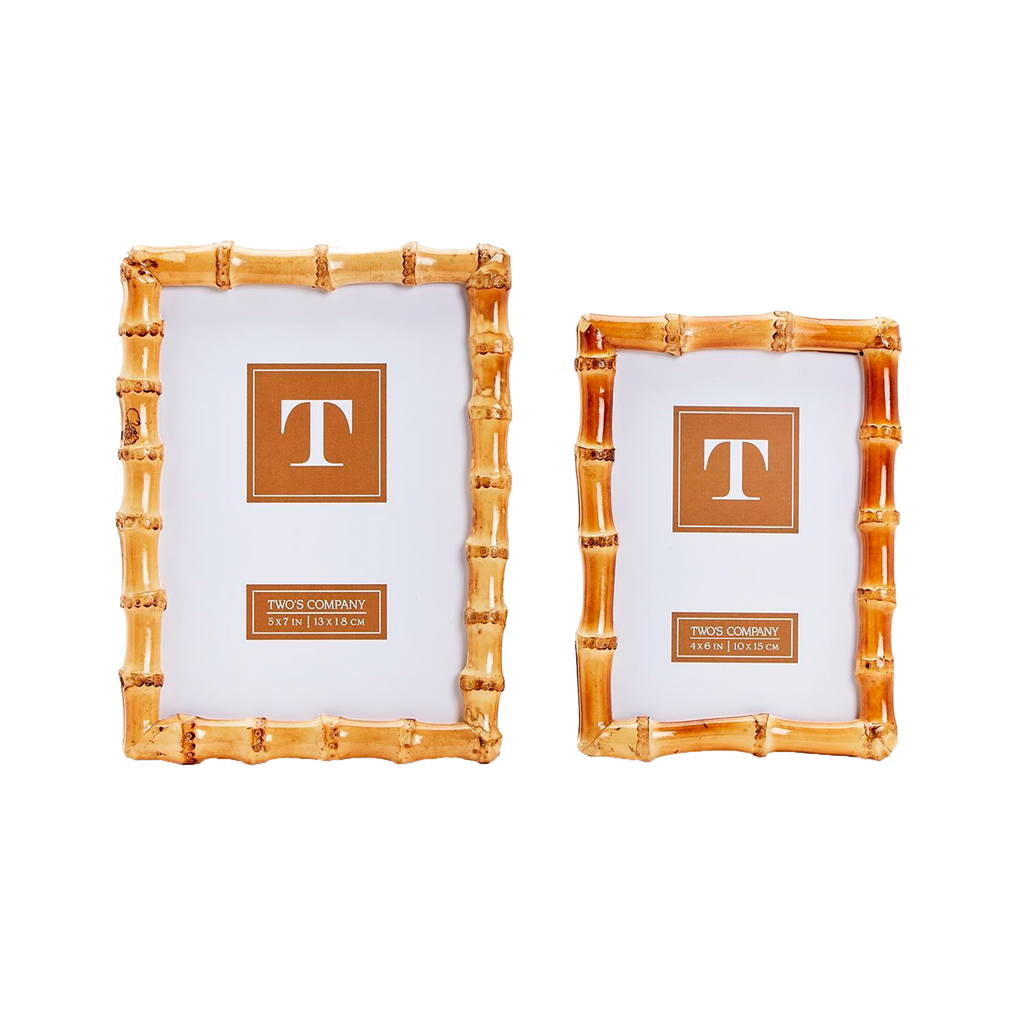 S2 Blonde Bamboo Photo Frame - The Well Appointed House
