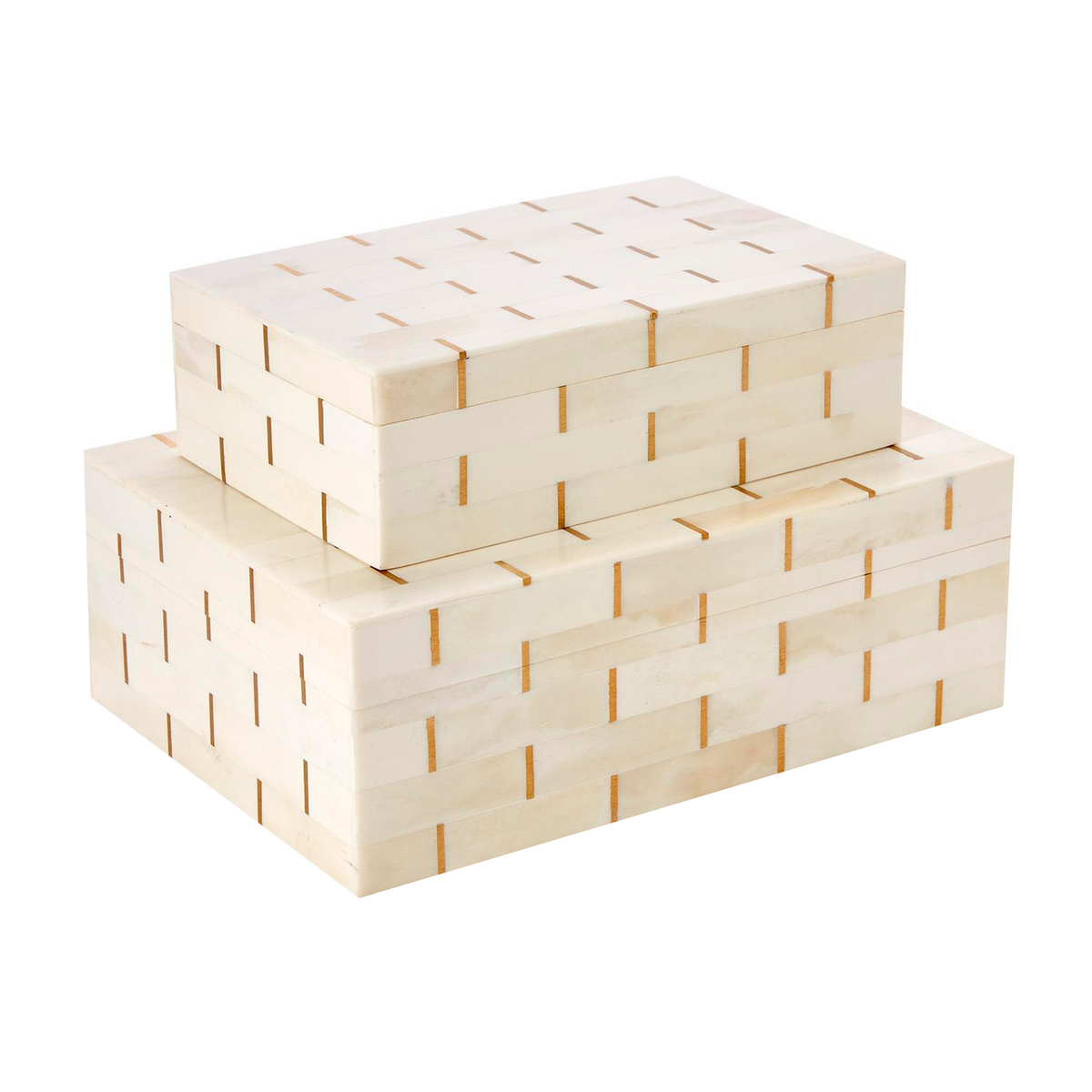 Monaco Decorative Boxes- Set of 2 – The Well Appointed House
