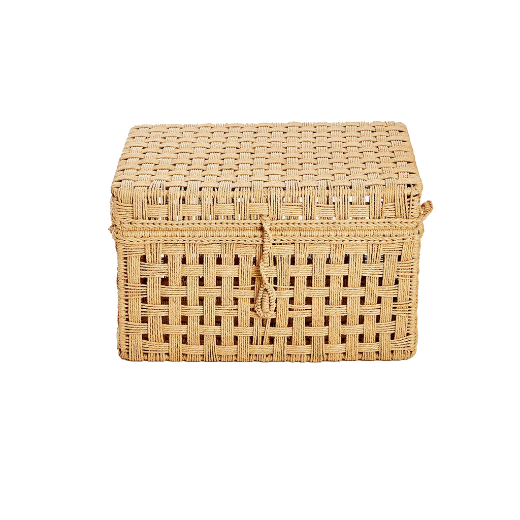 S3 Jute Rope Trunks nested - The Well Appointed House