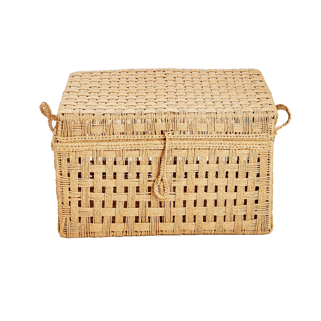 S3 Jute Rope Trunks nested - The Well Appointed House