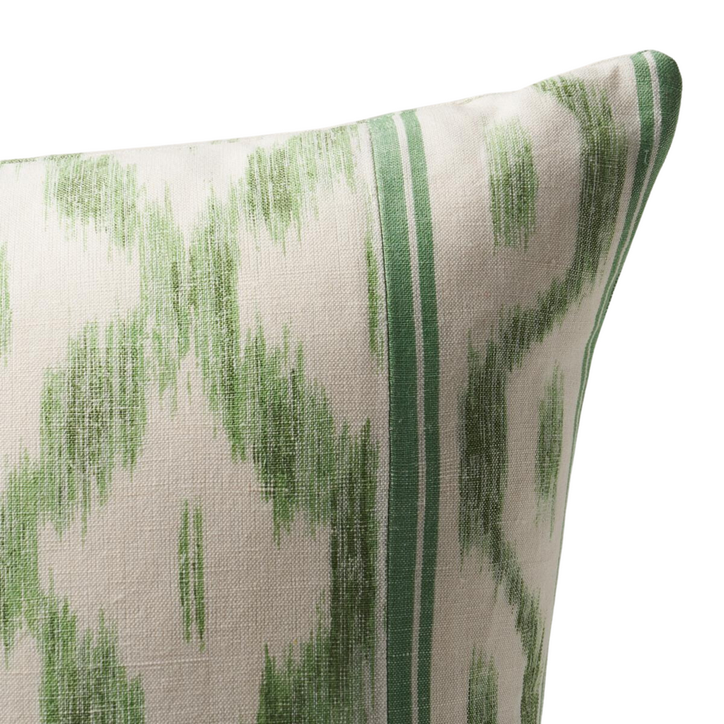 Santa Monica Ikat 22" Throw Pillow - The Well Appointed House