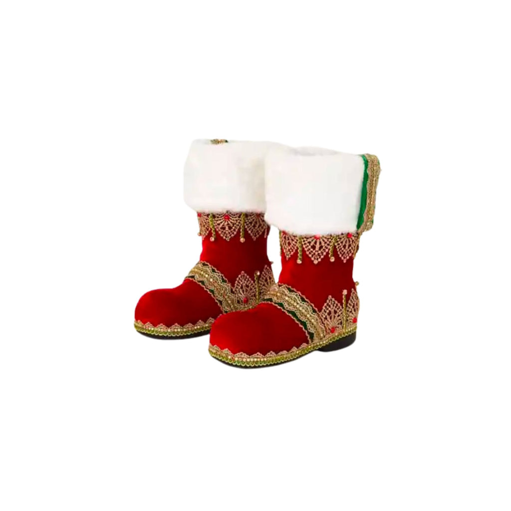 Santa Table Top Boots Assortment of 2-The Well Appointed House