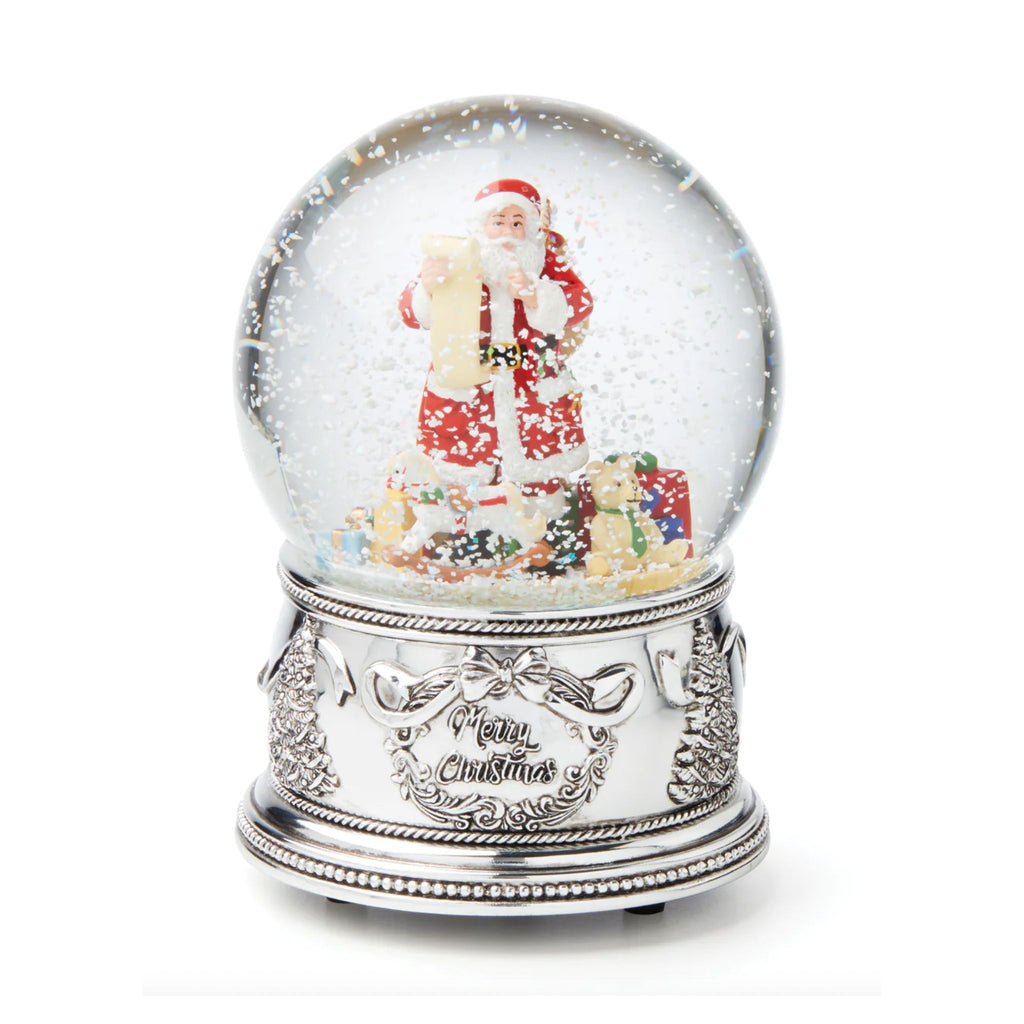 Santa's Musical Snow Globe-  The Well Appointed House