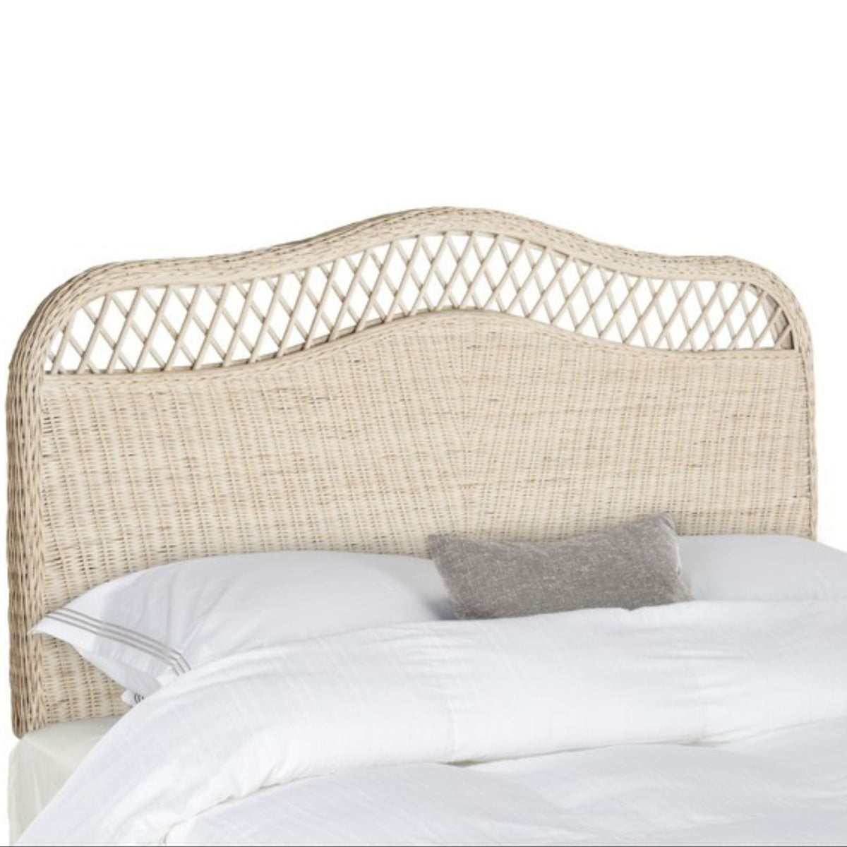 Sephina Woven Rattan Camelback Headboard – The Well Appointed House