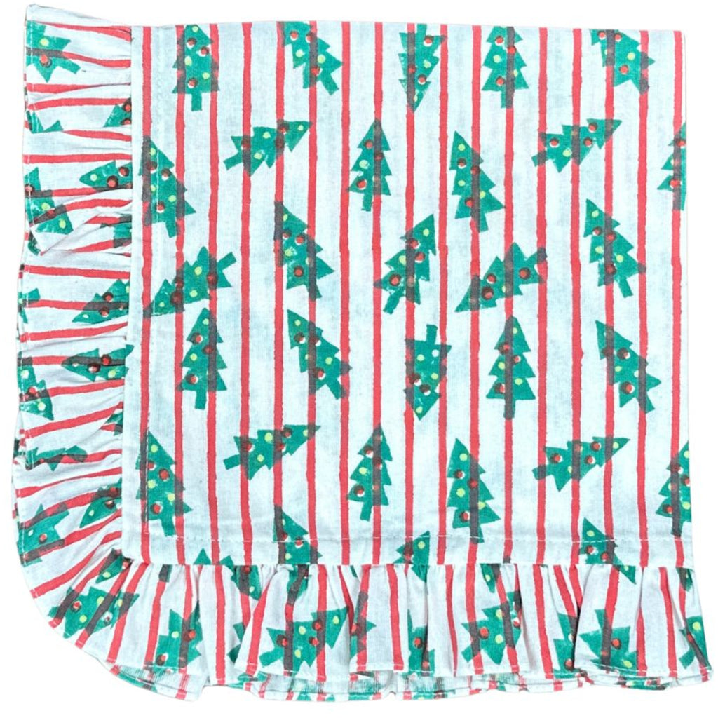 Set of 4 Joyful Jingle Christmas Napkins - The Well Appointed House