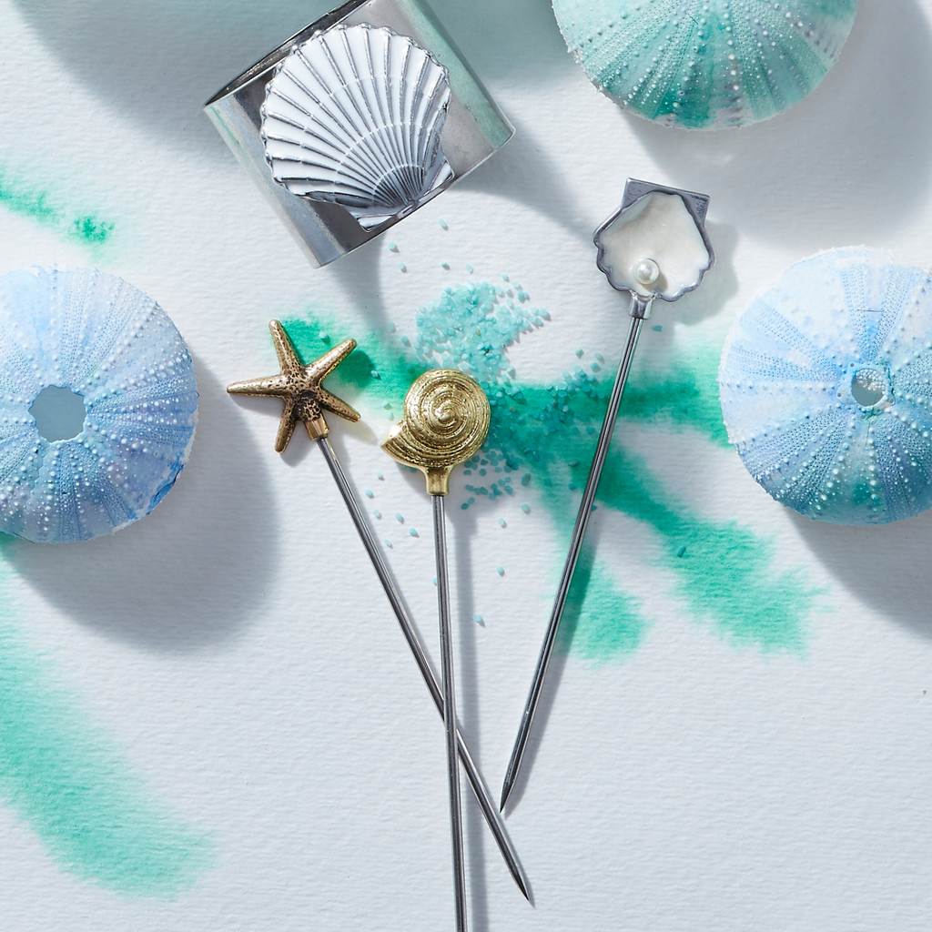 Shell Cocktail Picks – The Well Appointed House