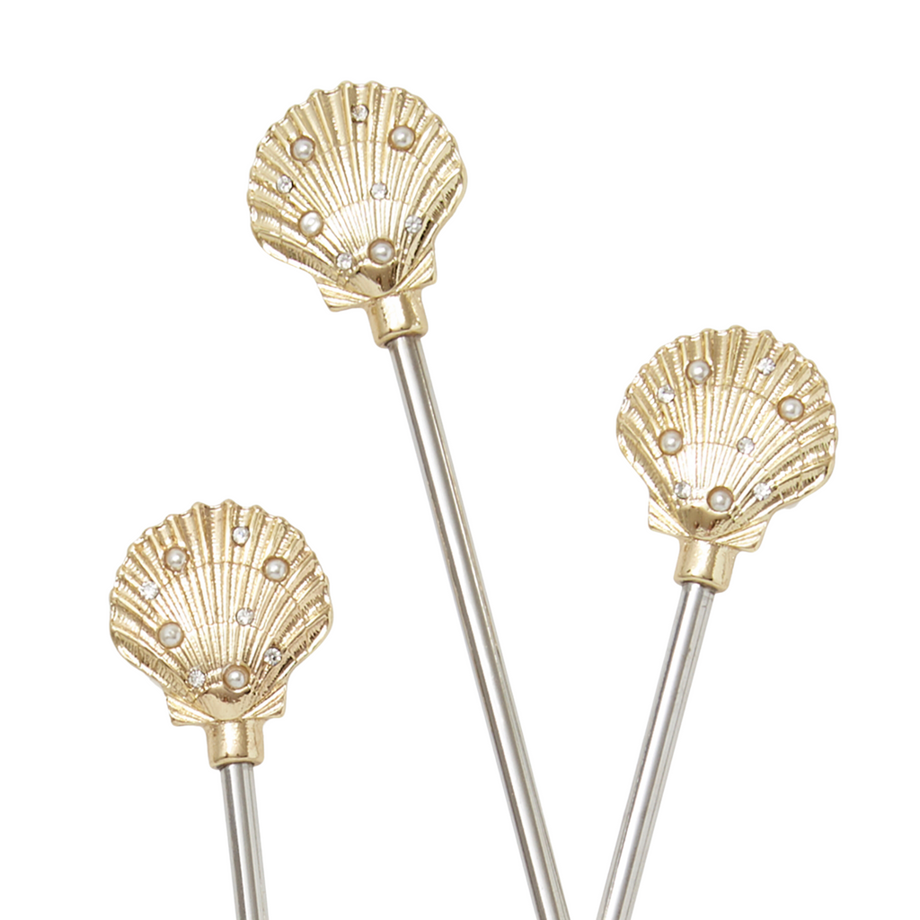 Shell Swizzle Sticks - The Well Appointed House