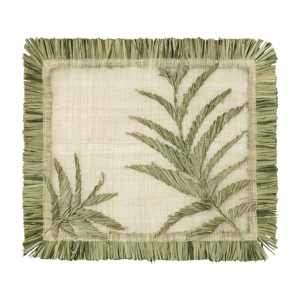 Straw Frond Placemat, Set of Four - The Well Appointed House