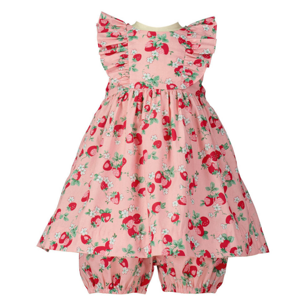 Strawberry Sundress & Bloomers - The Well Appointed House