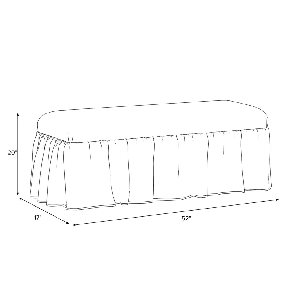 Surrey Dining Bench - The Well Appointed House