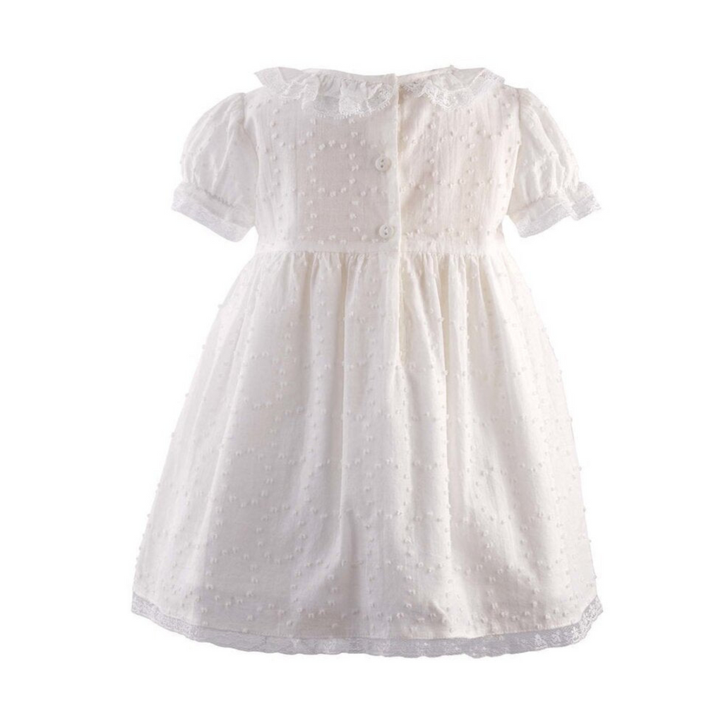 Swiss Dot Smocked Dress and Bloomers - The Well Appointed House