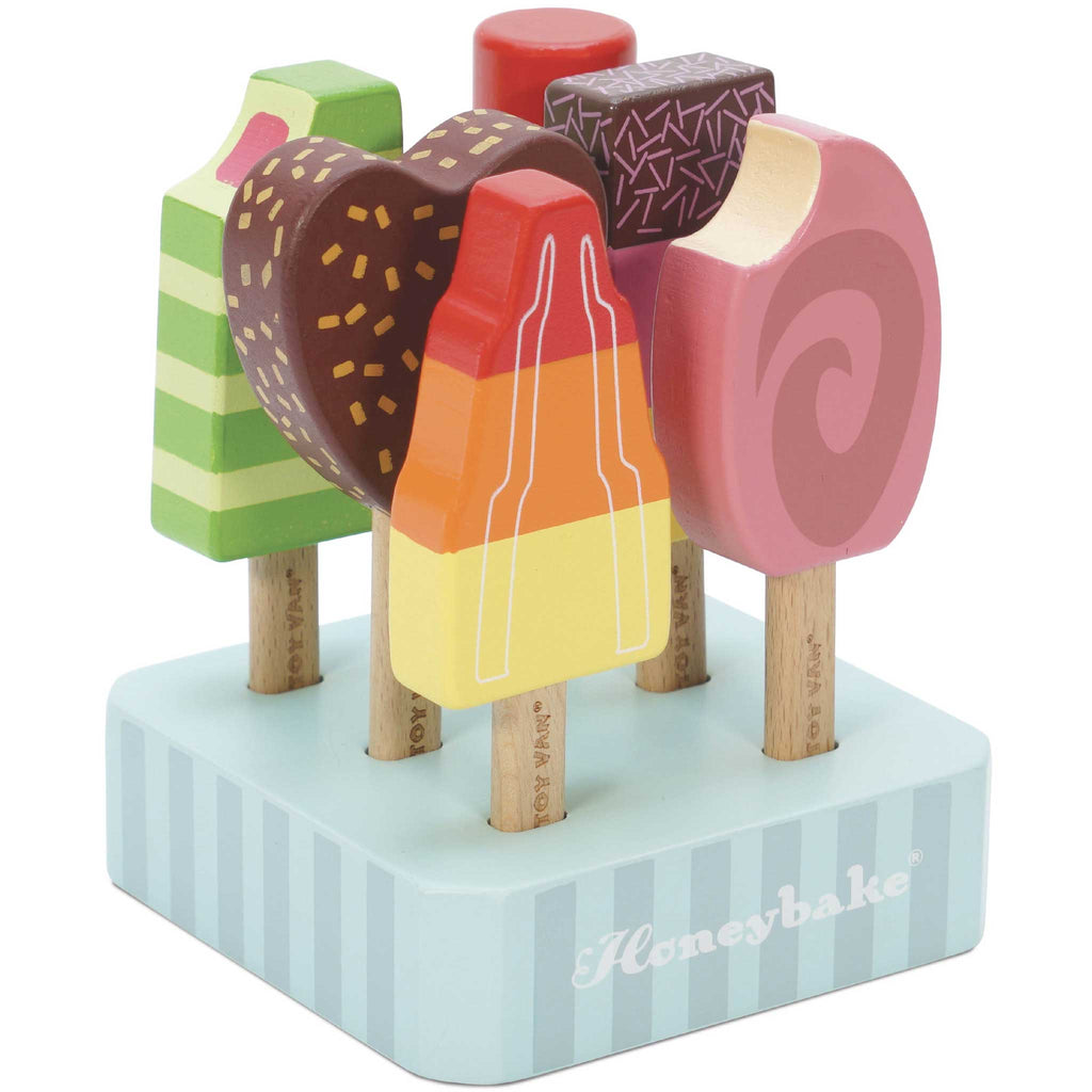 Wooden Ice Lollies Popsicles - The Well Appointed House