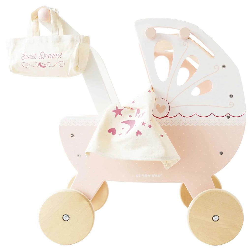 Sweet Dreams Doll Pram - The Well Appointed House