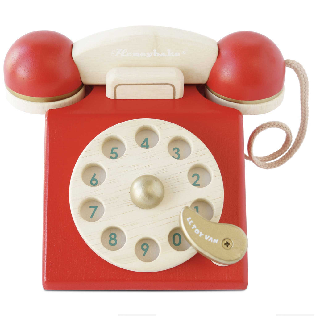 Vintage Wooden Phone - The Well Appointed House