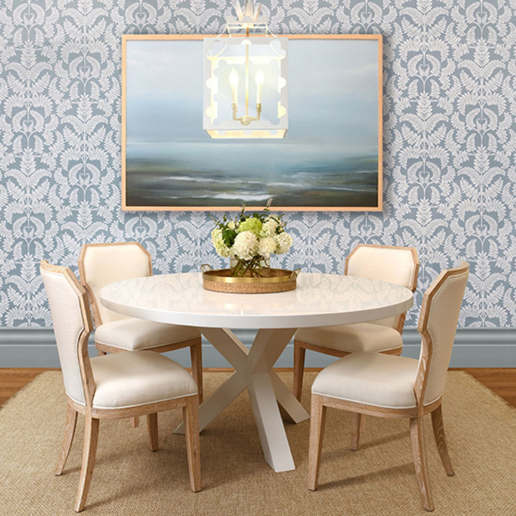 Tally Dining Chair in Cerused Oak - The Well Appointed House